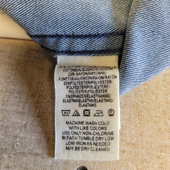 Free People/Urban Outfitters Denim Color Block Mini Skirt Size 8 EUC‎ - Picture 9 of 11